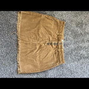 Corduroy Jean skirt